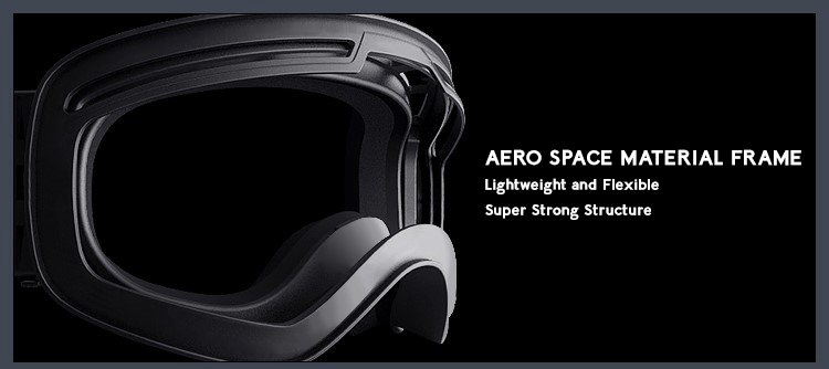 H018 Prescription Ski and Snowboard Goggles Blue - Dual Layer Anti Fog Lenses - Impact Resistance and UV Blocking Snow Glasses