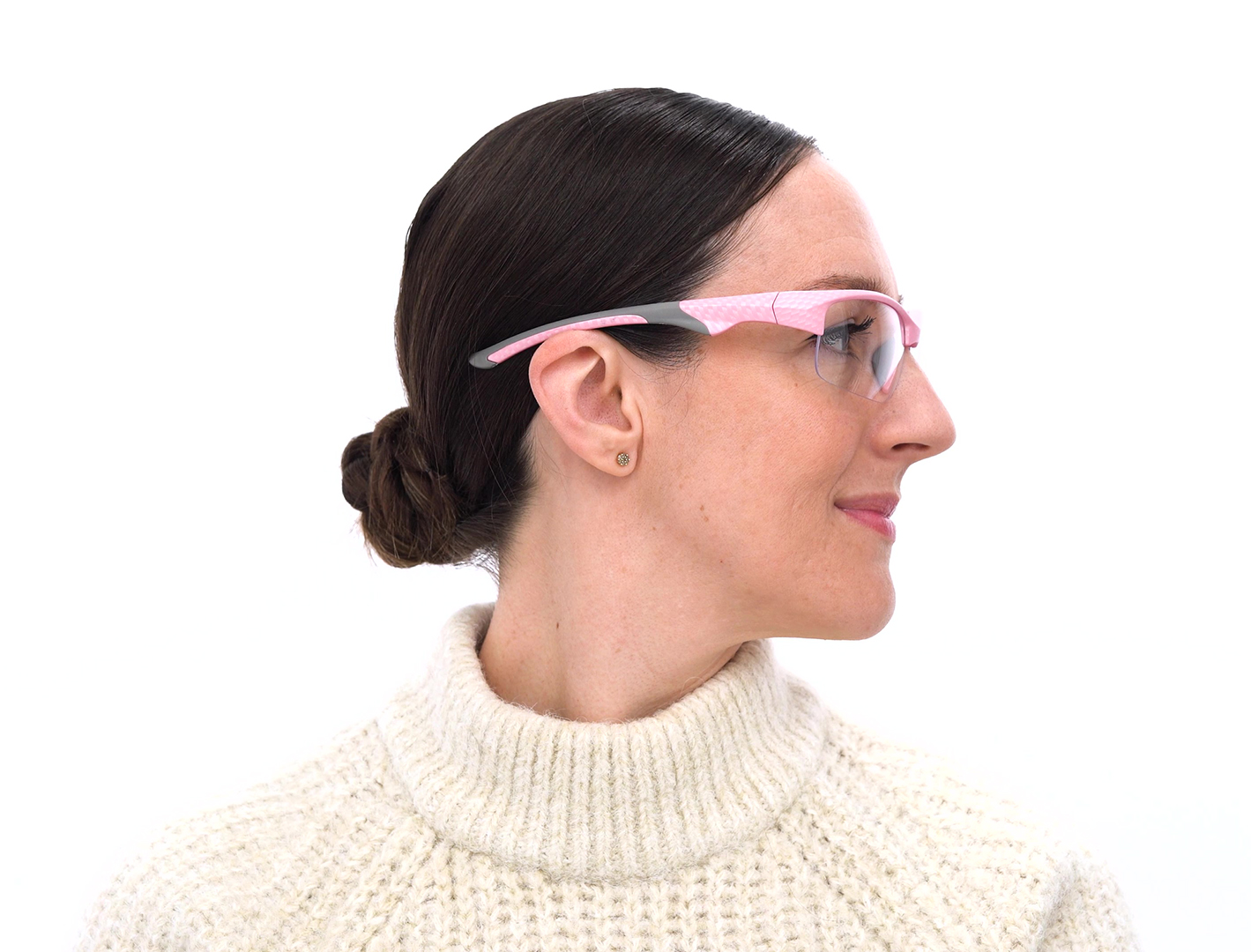 F0285 Prescription Safety Glasses Pink