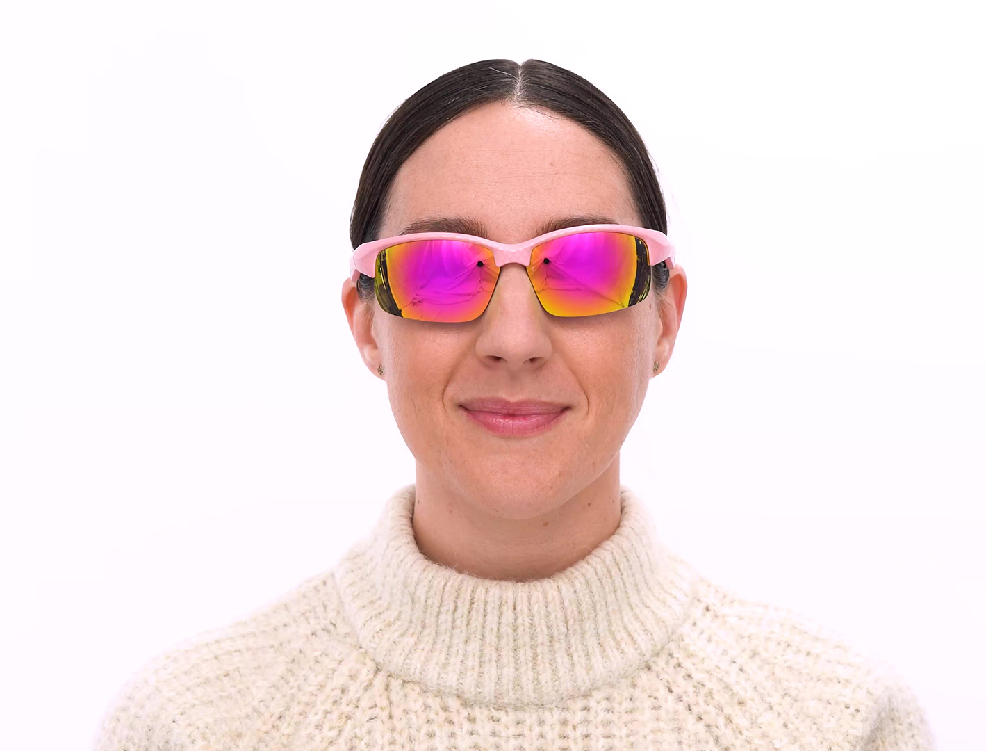 F0285 Prescription Sports Glasses & Sunglasses Pink