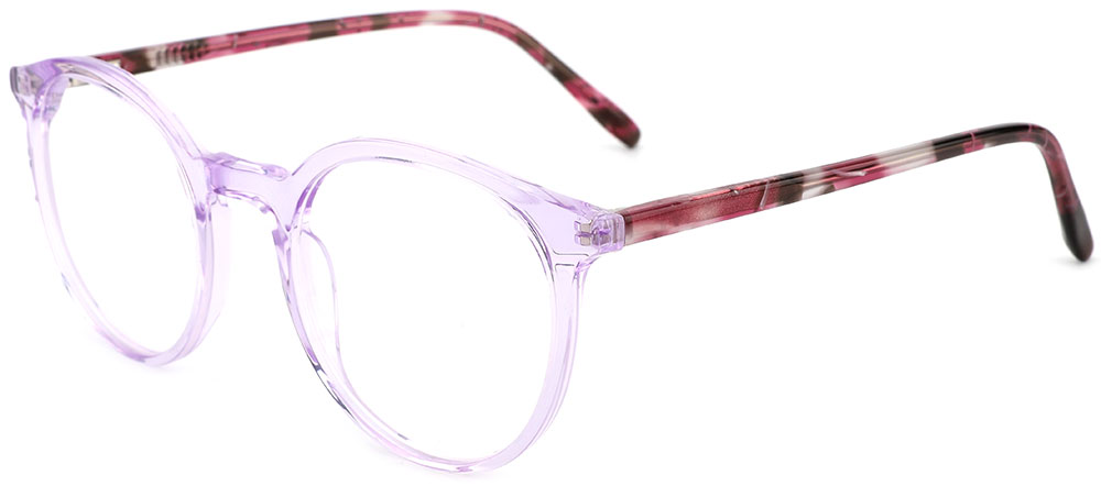 Round Prescription Glasses 21029 Pink Tortoise from cheapglasses123.com