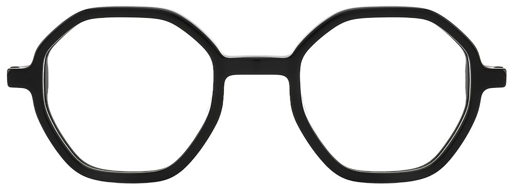 Try on Prescription Glasses 21034 Black