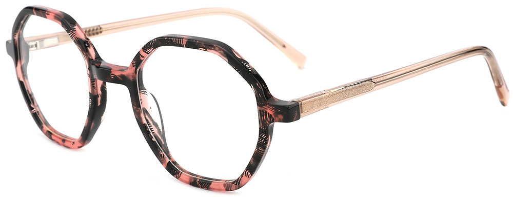 Geometric Prescription Glasses 21034 Floral from cheapglasses123.com