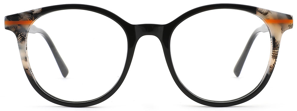 Women's Prescription Glasses 21047 Black from cheapglasses123.com