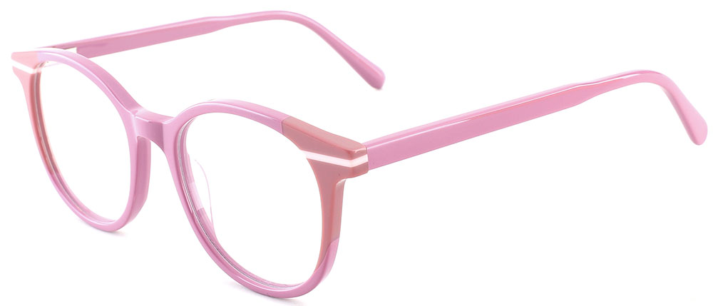 Women's Prescription Glasses 21047 Pink from cheapglasses123.com
