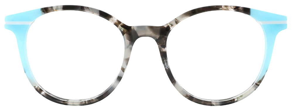 Try on Prescription Glasses 21047 Tortoise Blue