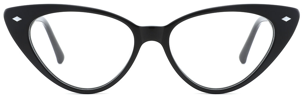 Cat Eye Prescription Glasses 21052 Black