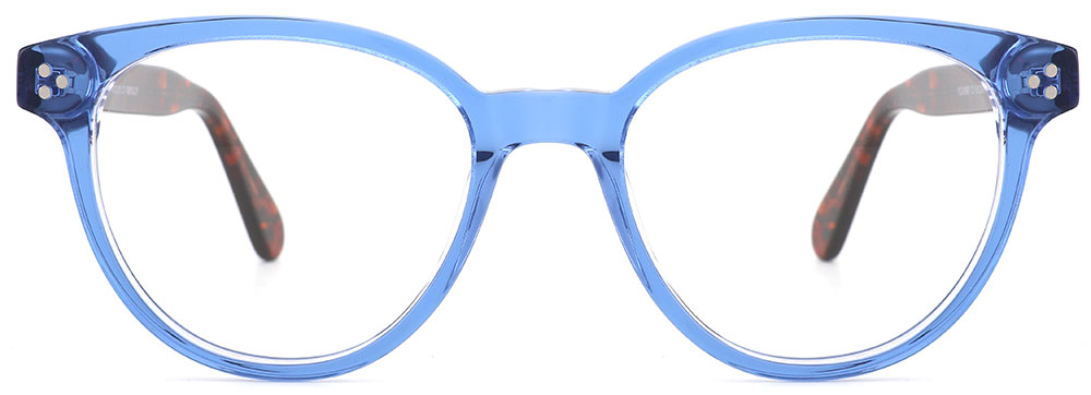 Cat Eye Prescription Glasses 21087 Blue Tortoise from cheapglasses123.com