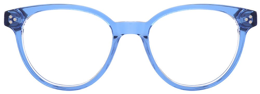 Try on Cat Eye Prescription Glasses 21087 Blue Tortoise 