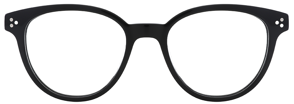 Try On Cat Eye Prescription Glasses 21087 Black