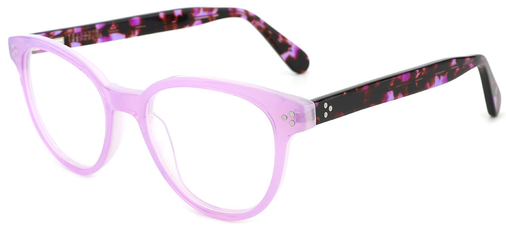 CheapGlasses123.com Cat Eye Prescription Glasses 21087 Pink Tortoise