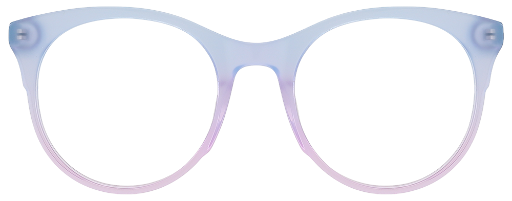 Try on Prescription Glasses 21102 Blue Pink