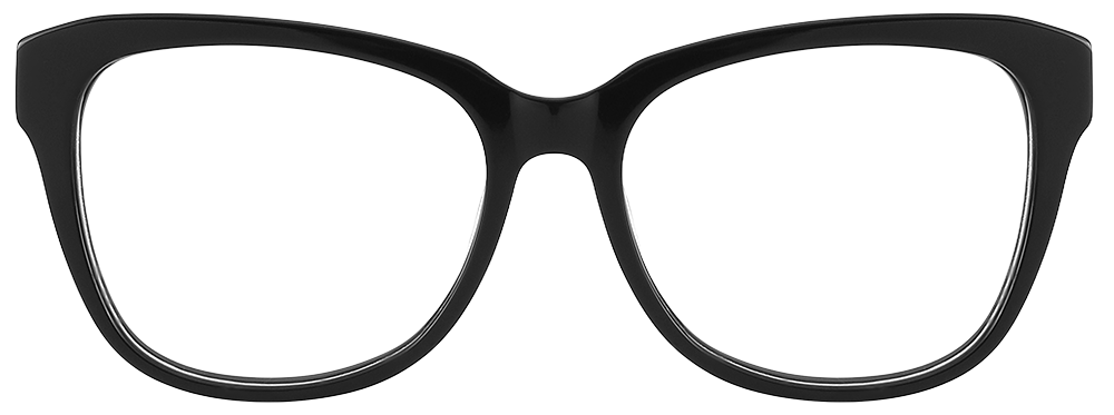 Try On Cheap Prescription Glasses 21104 Black