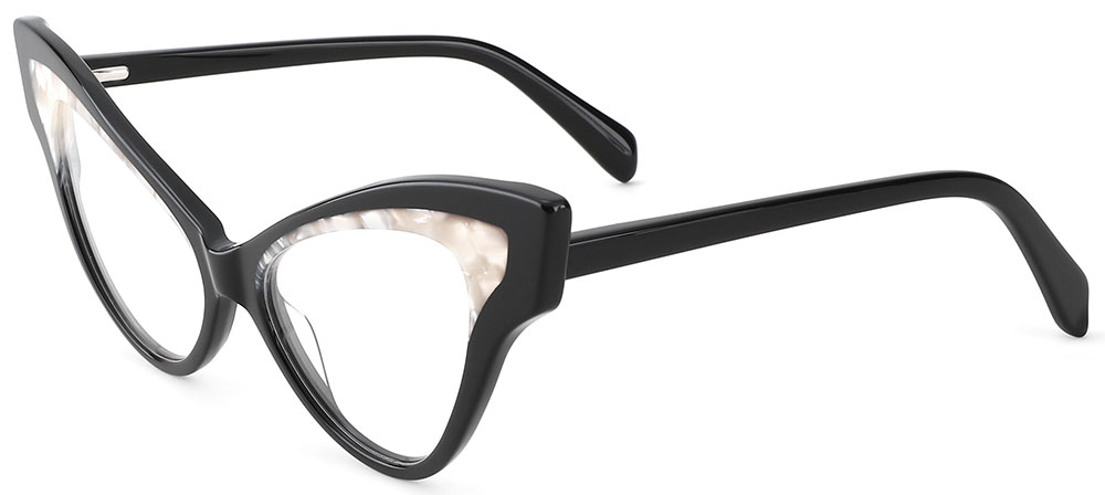 Cat Eye Prescription Glasses 21115 Black