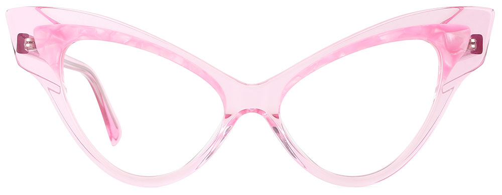 Cat Eye Prescription Glasses 21115 Pink