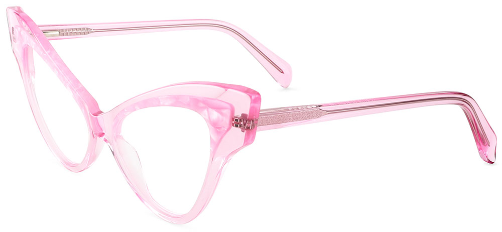 Cat Eye Prescription Glasses 21115 Pink from cheapglasses123.com
