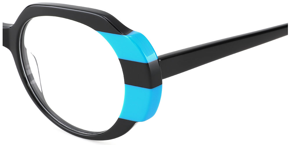 Prescription Glasses 21121 Black Blue