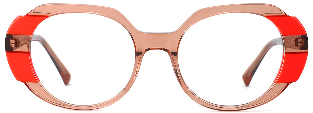 Cheap Prescription Glasses 21121 Pink Red from cheapglasses123.com