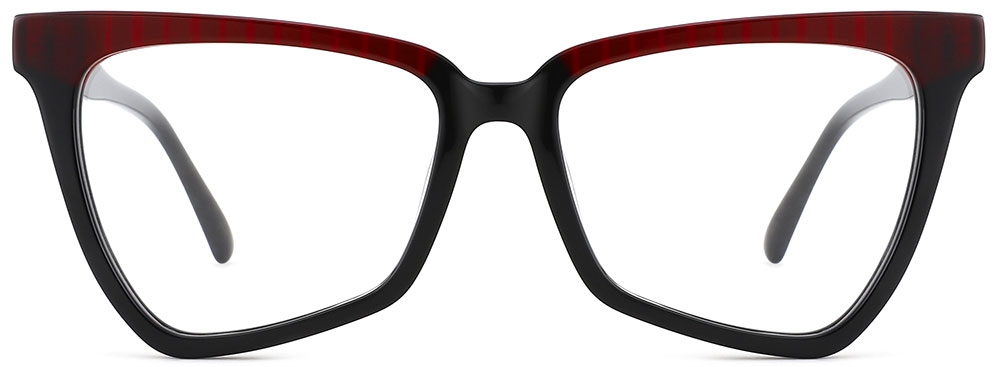 Prescription Glasses 21122 Red Black