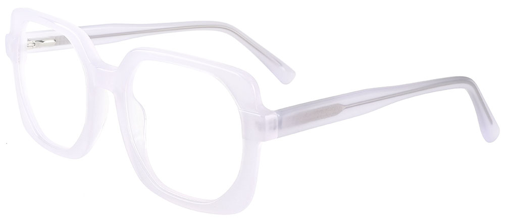 Geometric Prescription Glasses 21127 Transparent from cheapglasses123.com