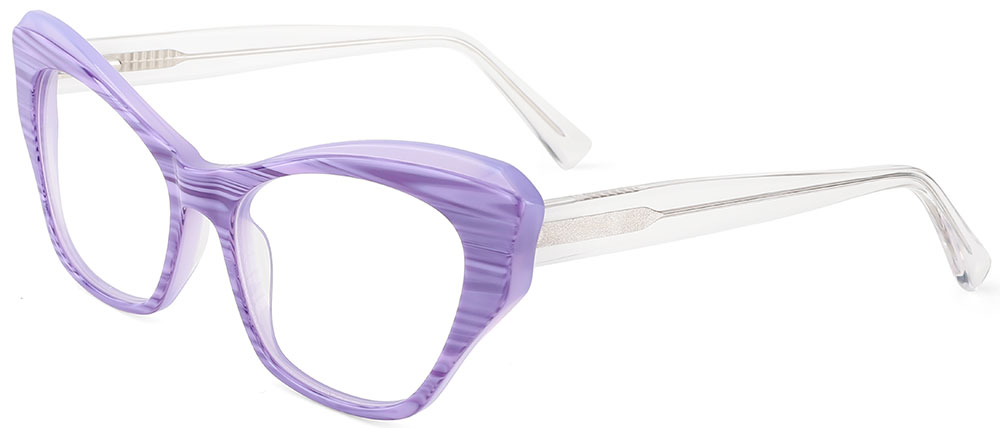 Cat Eye Prescription Glasses 21132 Purple from cheapglasses123.com