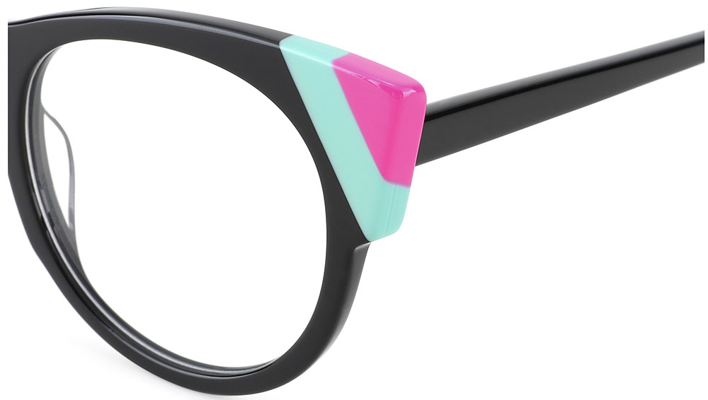 Cat Eye Prescription Glasses 21143 Black