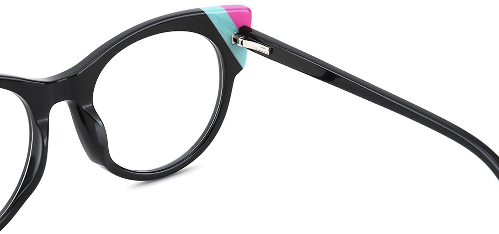 Cat Eye Prescription Glasses 21143 Black