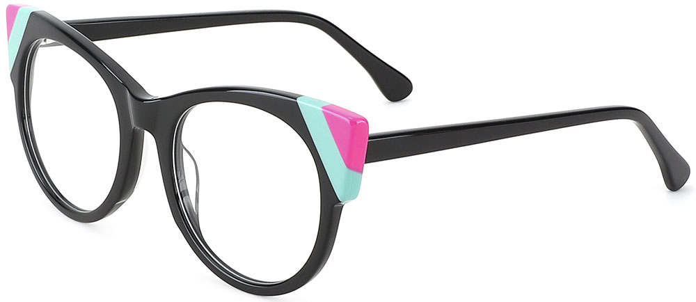 Cat Eye Prescription Glasses 21143 Black from cheapglasses123.com