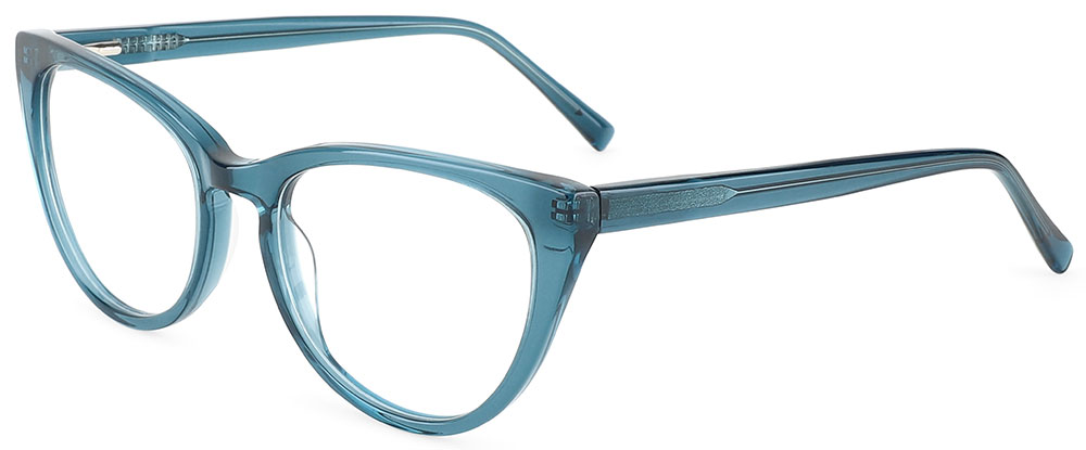 Cat Eye Prescription Glasses 21160 Blue from cheapglasses123.com
