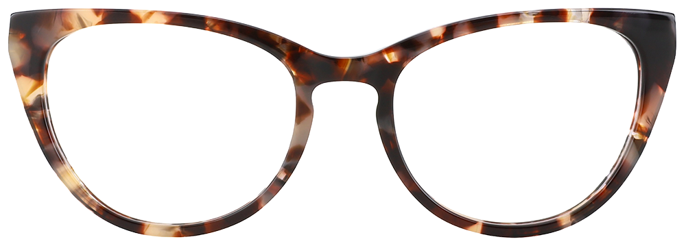 Try on Cat Eye Prescription Glasses 21160 Tortoise