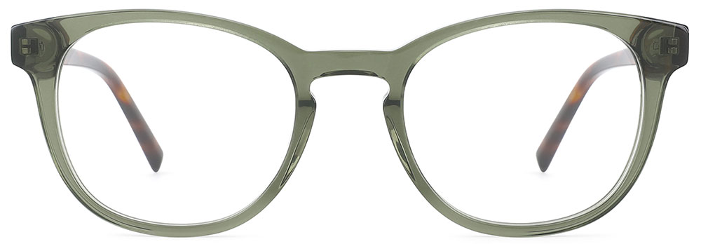 Prescription Glasses 21163 Green Tortoise