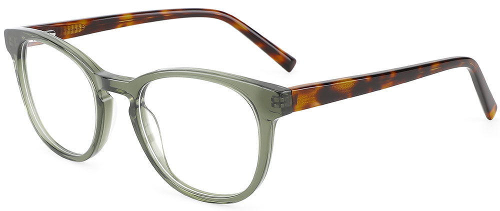 Cheap Prescription Glasses 21163 Green Tortoise from cheapglasses123.com
