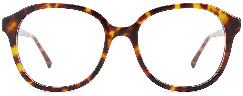 Round Prescription Glasses 21166 Tortoise from cheapglasses123.com