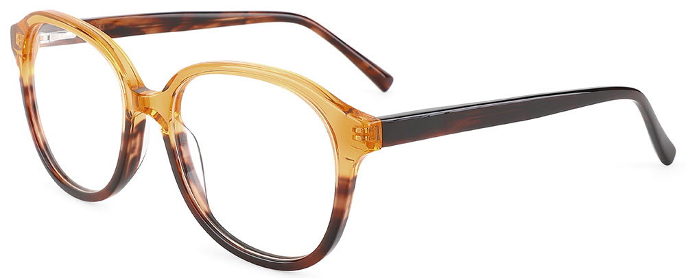 CheapGlasses123.com Prescription Glasses 21166 Yellow Tortoise