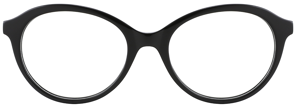 Try on Cheap Prescription Glasses 21170 Black