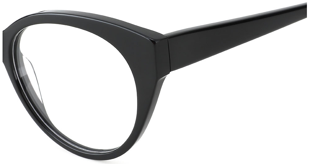 Cat Eye Prescription Glasses 21172 Black