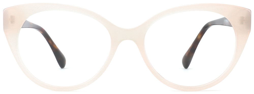 Cat Eye Prescription Glasses 21172 Cream Tortoise