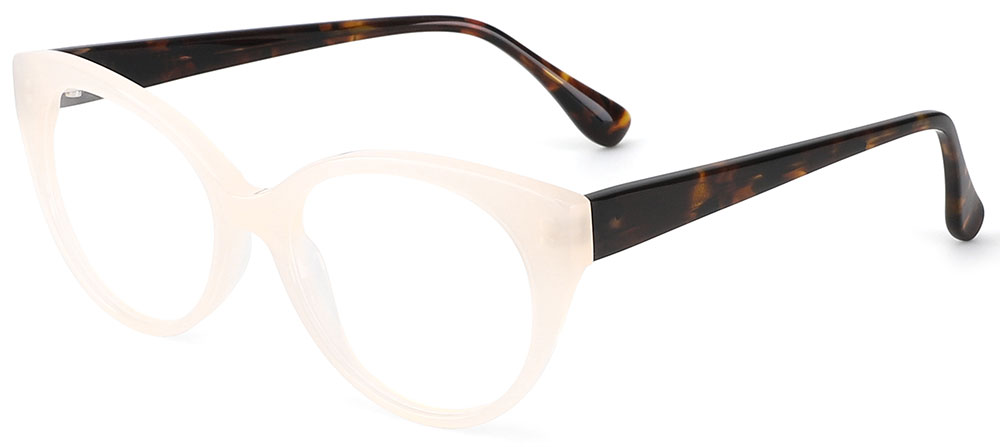 Cat Eye Prescription Glasses 21172 Cream Tortoise from cheapglasses123.com