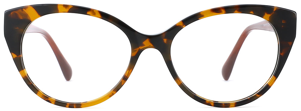 Cat Eye Prescription Glasses 21172 Tortoise Red