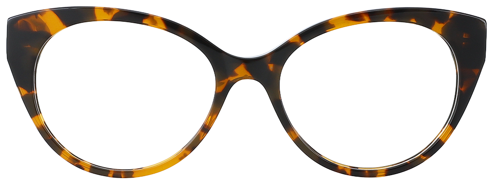 Try on Cat Eye Prescription Glasses 21172 Tortoise Red