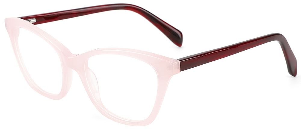 Cat Eye Prescription Glasses 21173 Pink Red from cheapglasses123.com