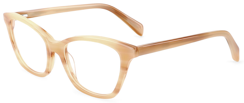 Cat Eye Prescription Glasses 21173 Cream from cheapglasses123.com