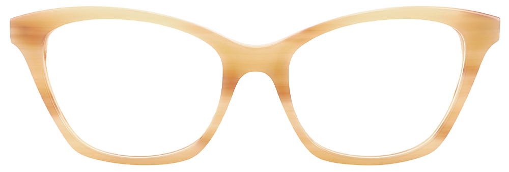Try on Cat Eye Prescription Glasses 21173 Cream