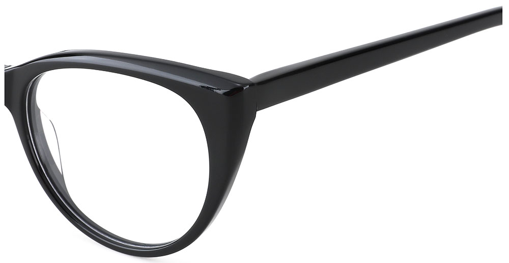 Cat Eye Prescription Glasses 21174 Black