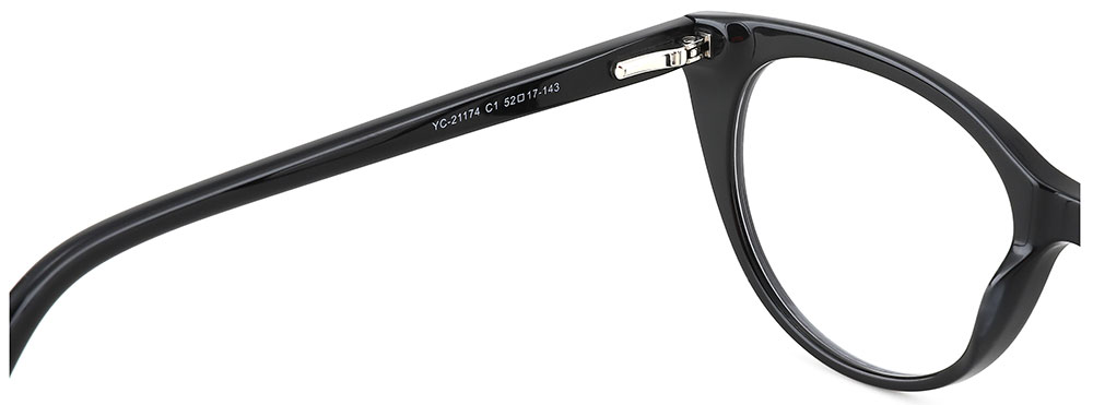 Cat Eye Prescription Glasses 21174 Black