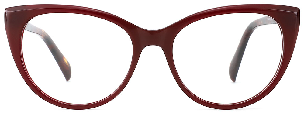 Cat Eye Prescription Glasses 21174 Brown Tortoise