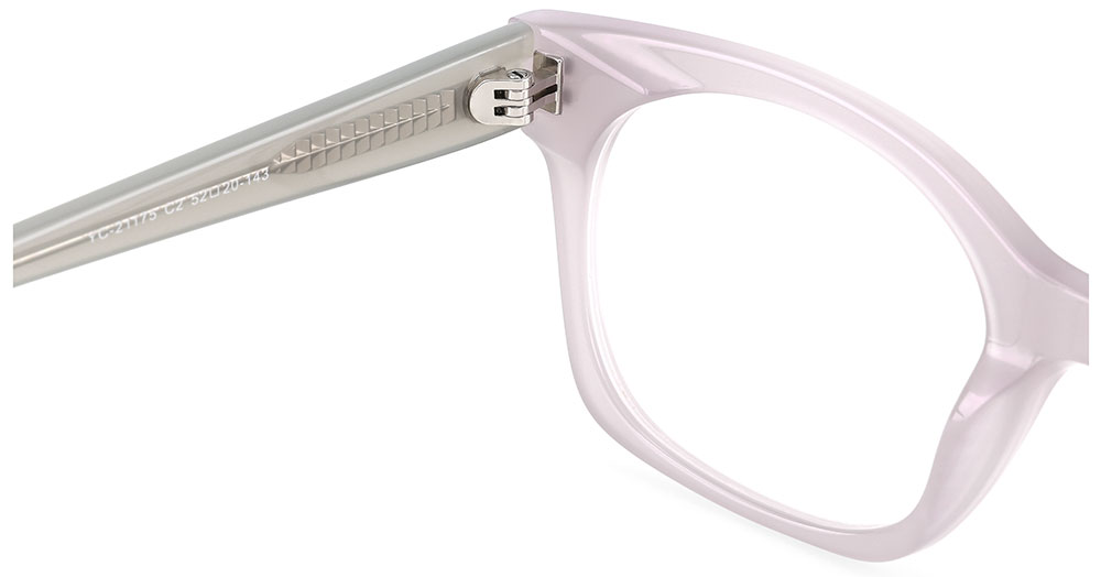 Cat Eye Prescription Glasses 21175 Pink Gray