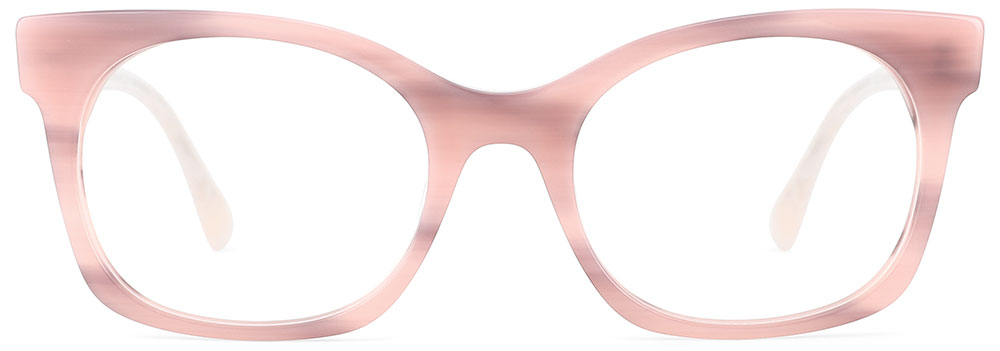 Cat Eye Prescription Glasses 21175 Pink Cream