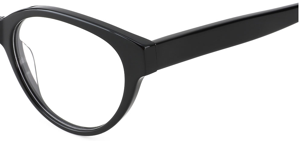 Cat Eye Prescription Glasses 21176 Black