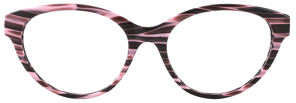 Try on Cat Eye Prescription Glasses 21176 Floral