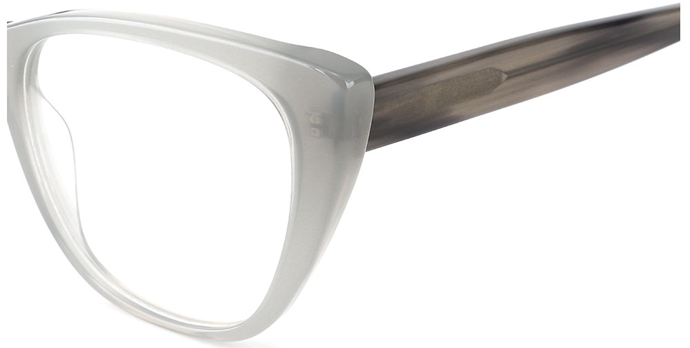 Cat Eye Prescription Glasses 21182 Gray